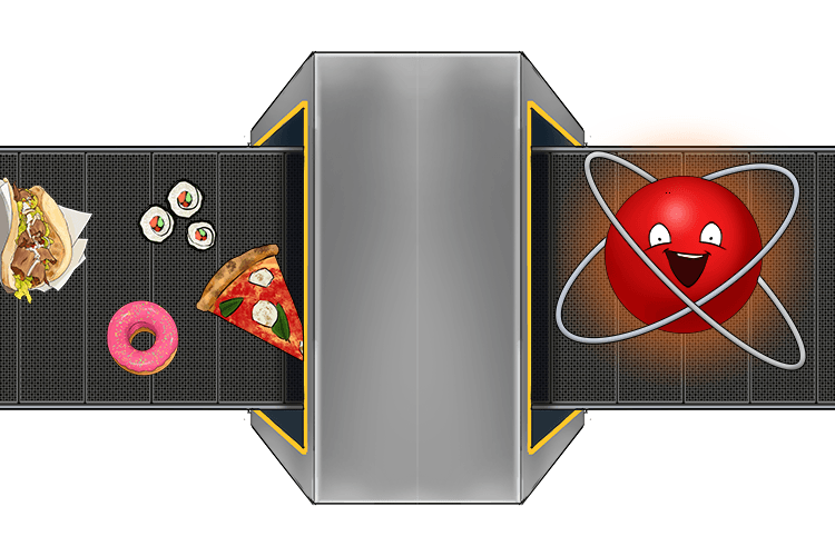The nutrients from many different nations (nutrition) were processed and converted into energy
